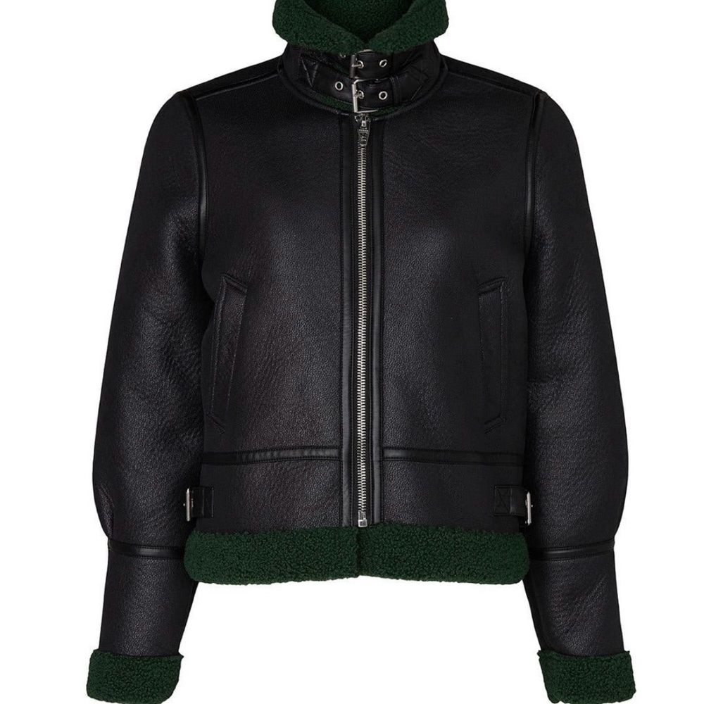 Blank NYC Faux Leather Pull One Over Jacket